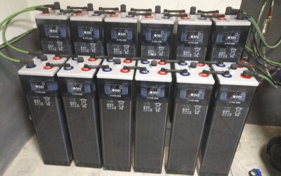 CAMBIO DE BANCO DE BATERIAS SOLARES PVS BAE
