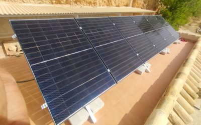 Instalación lastrada